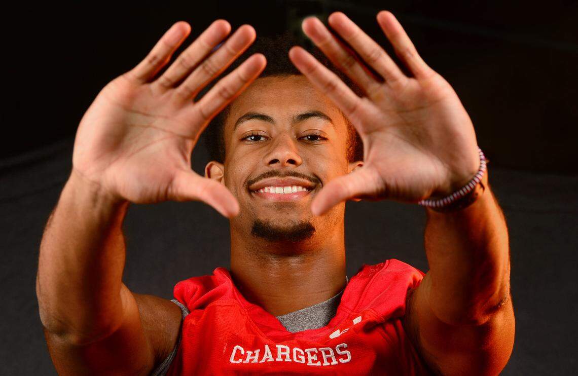 Providence Day Chargers wide receiver Gordon Sellars on Tuesday, December 9, 2025.