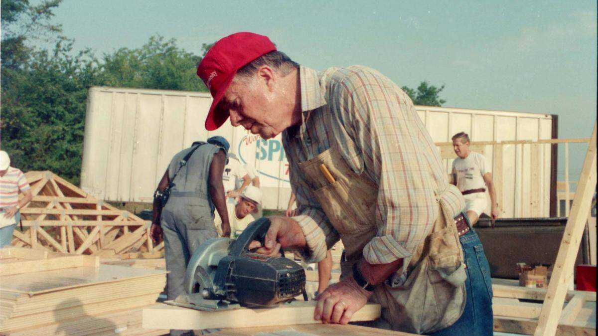 The former U.S. president’s visit here in the summer of 1987 proved to be an extremely pivotal moment both for Habitat for Humanity and for the city.