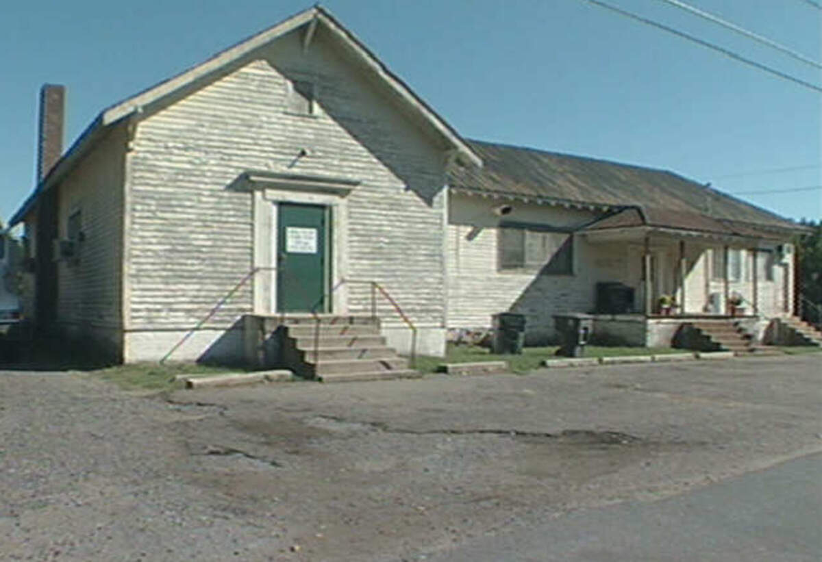 An old photo of the historic Smithville Rosenwald School in Cornelius.