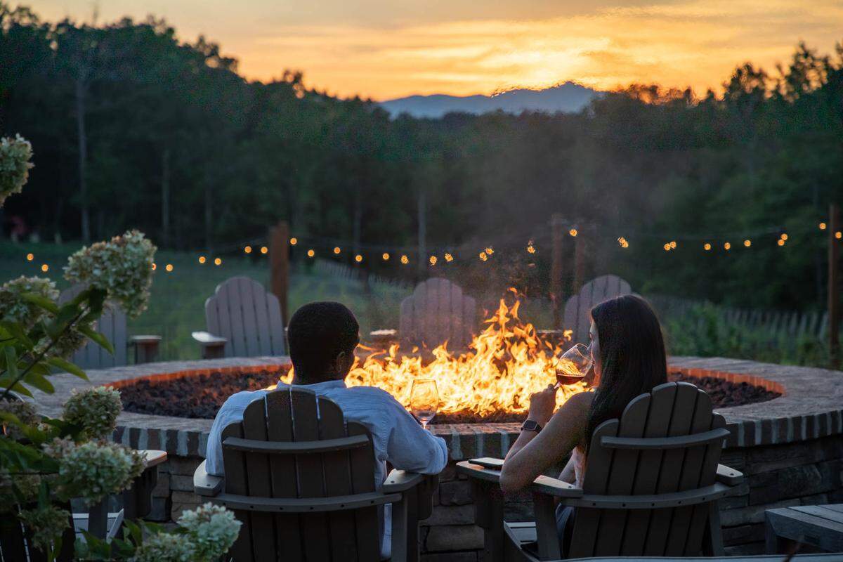 Mountain Brook Vineyards located in Tryon, NC.