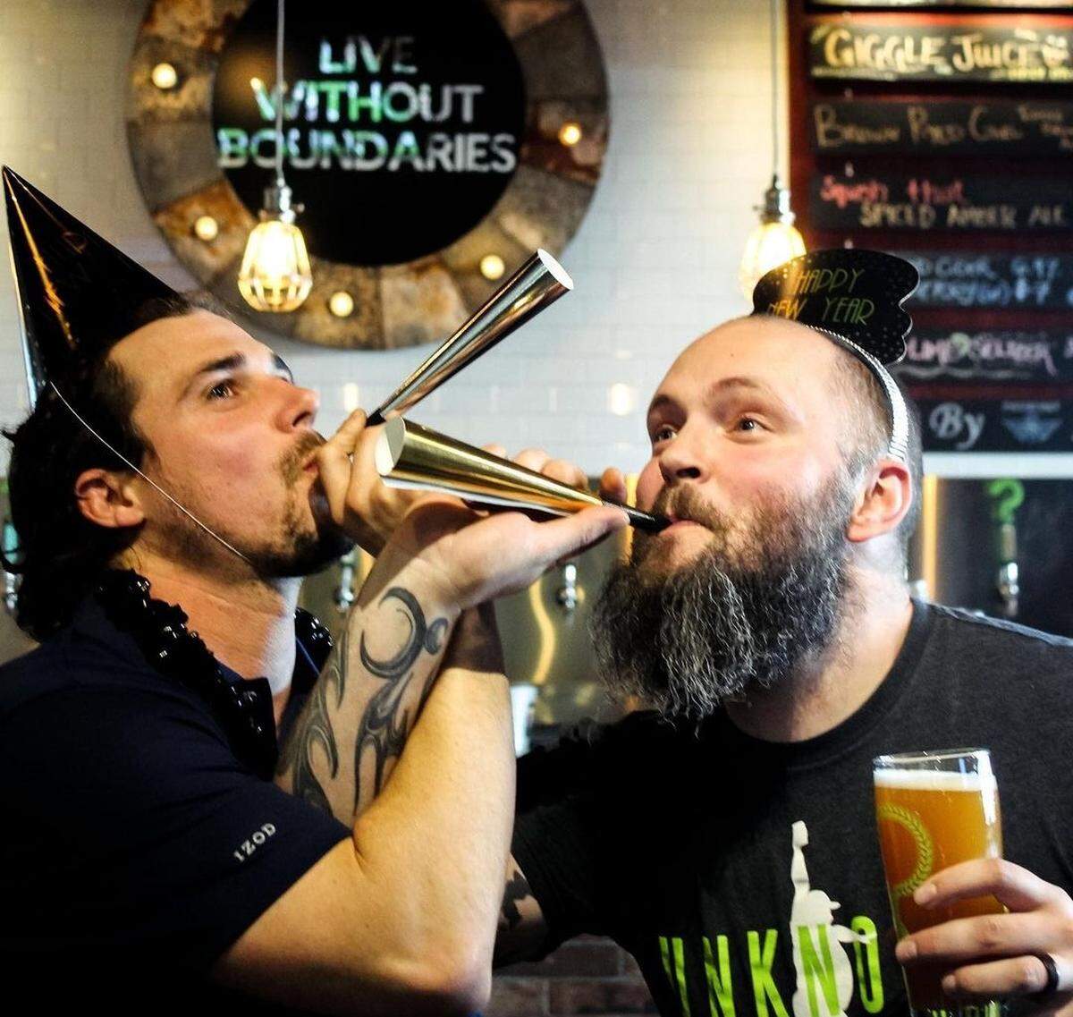 Celebrate the end of an era at Unknown Brewing Co. 