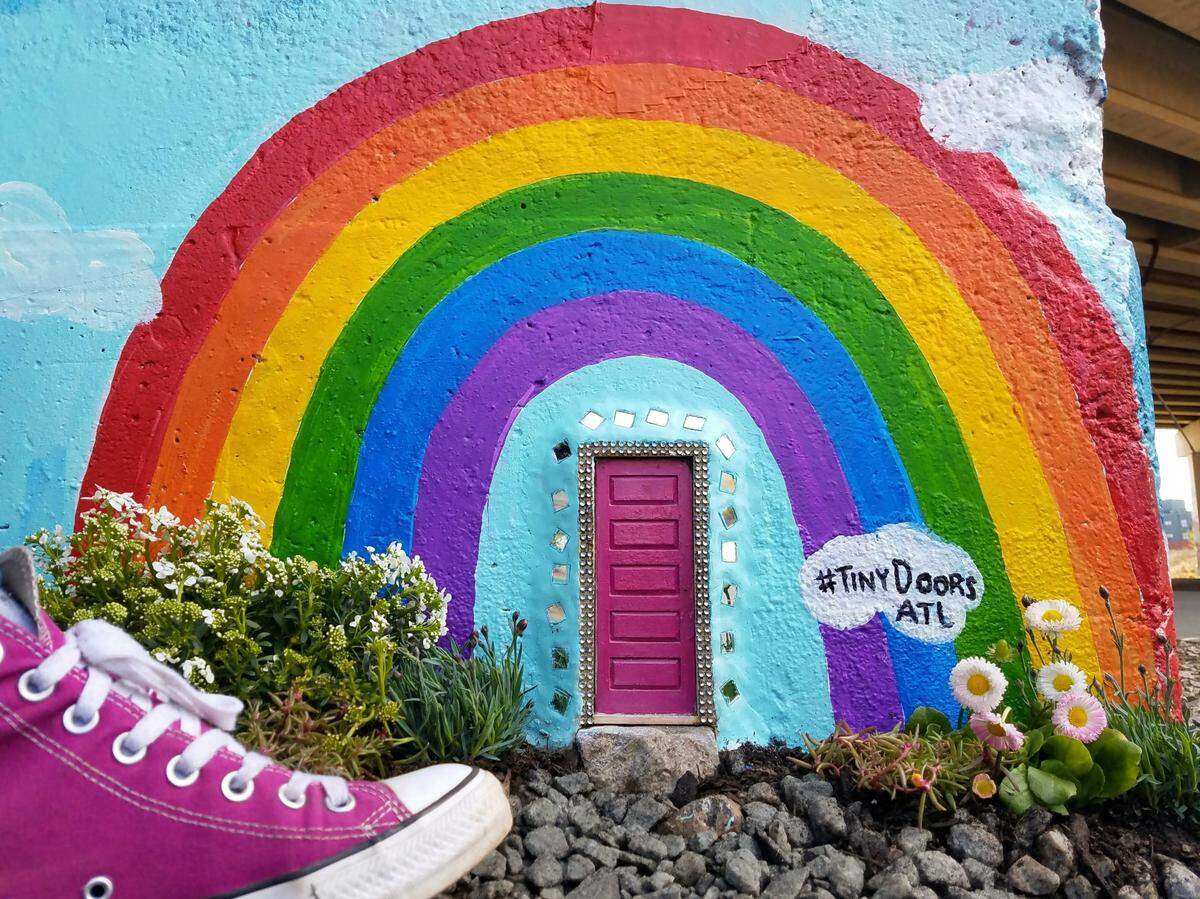 Tiny Door 2 is located on the Atlanta BeltLine in Old Ward.