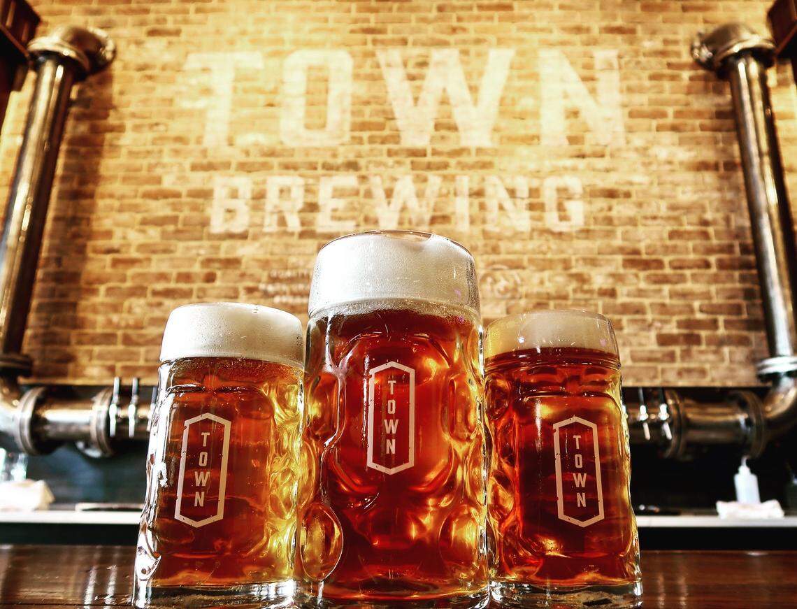 Jeff McElwee is adding beer-based menu items at Town Brewing and is planning multi-course beer dinners in the future.