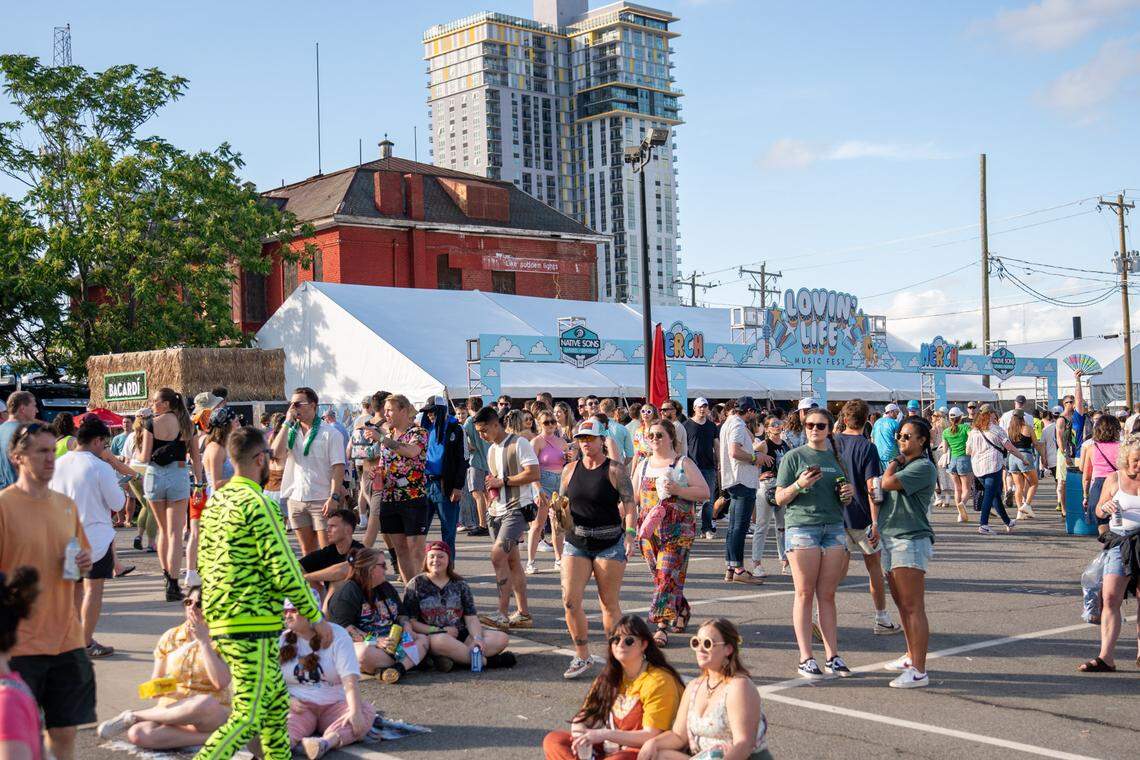 Fans at Lovin’ Life Music Fest.
