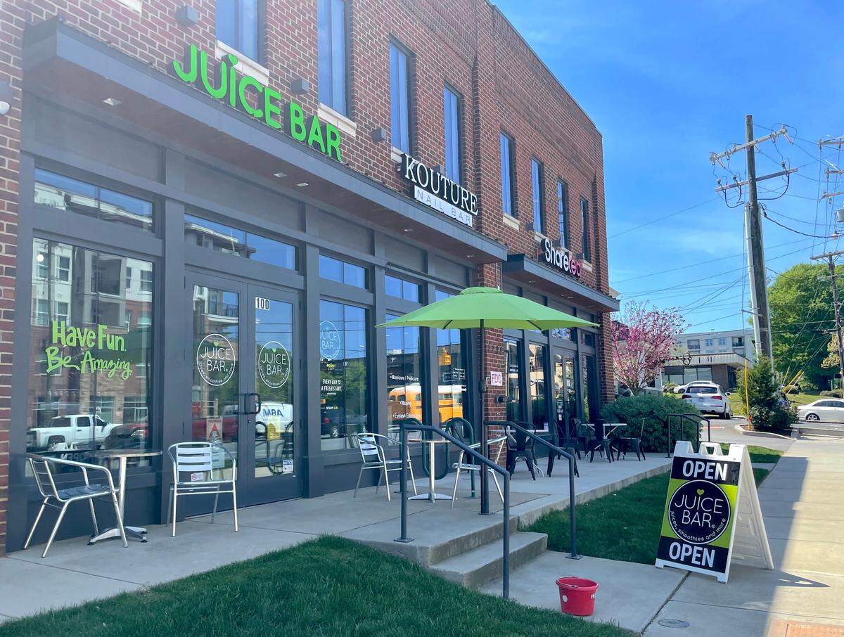 Juice Bar in Plaza Midwood.