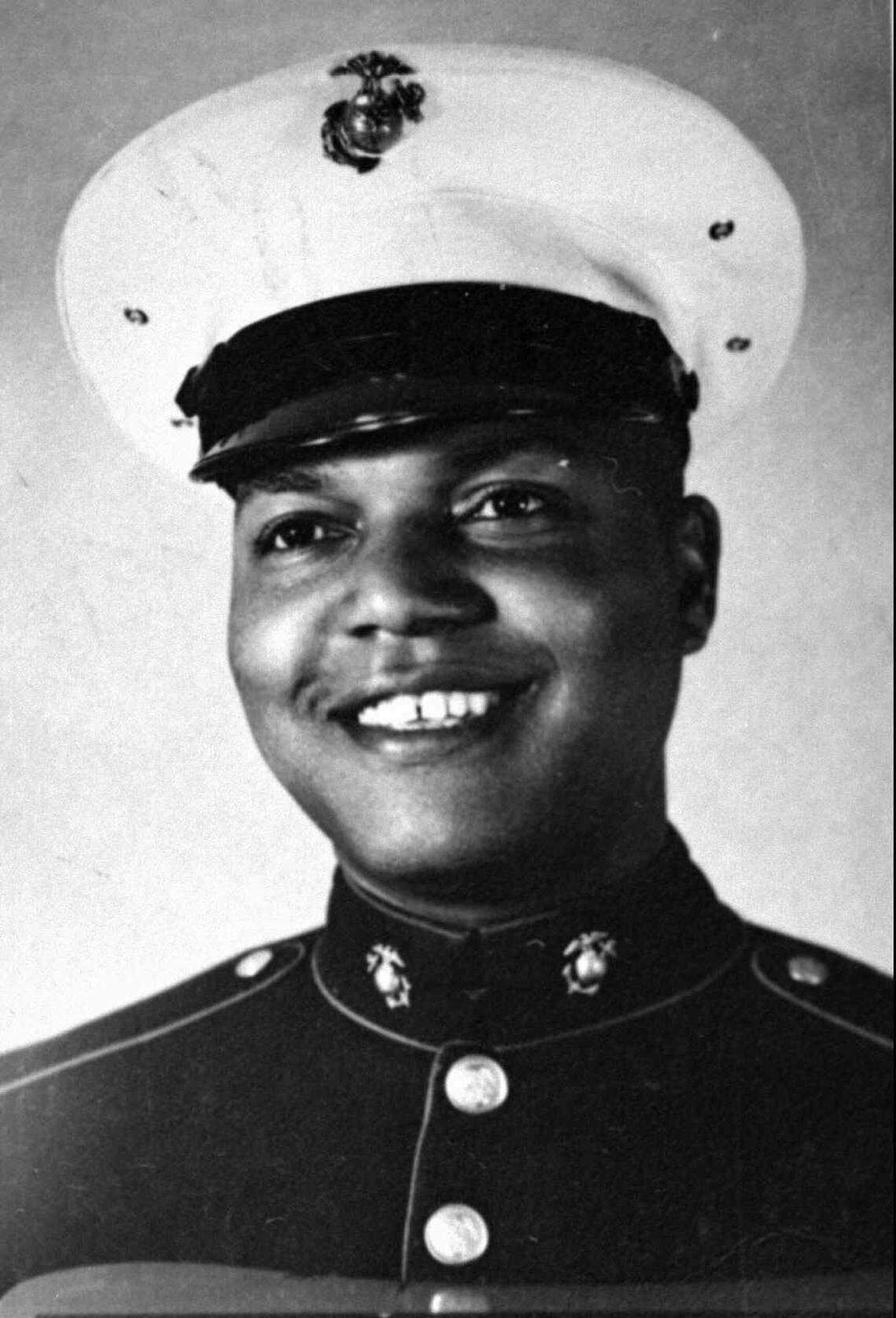 Robert Franklin Williams was in the Marines in the 1950s.