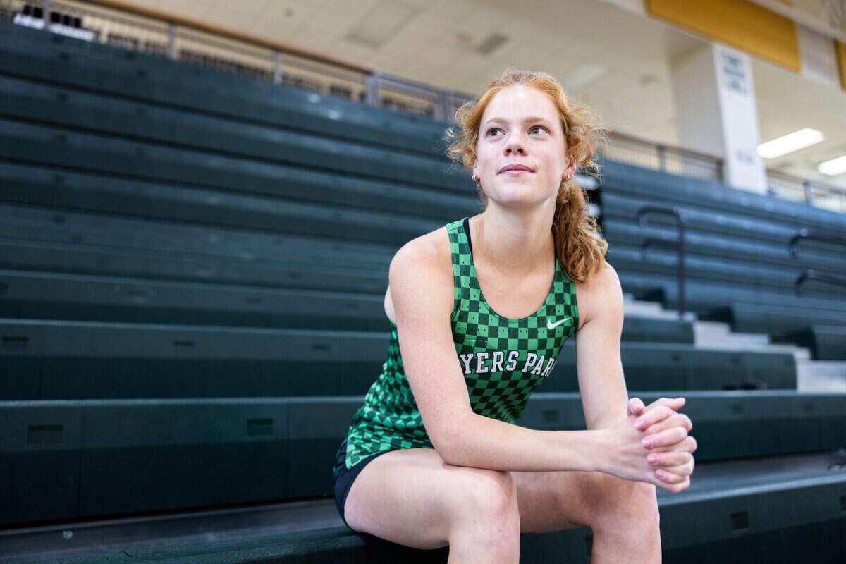 Myers Park runner Mary Bonner Dalton in 2024.