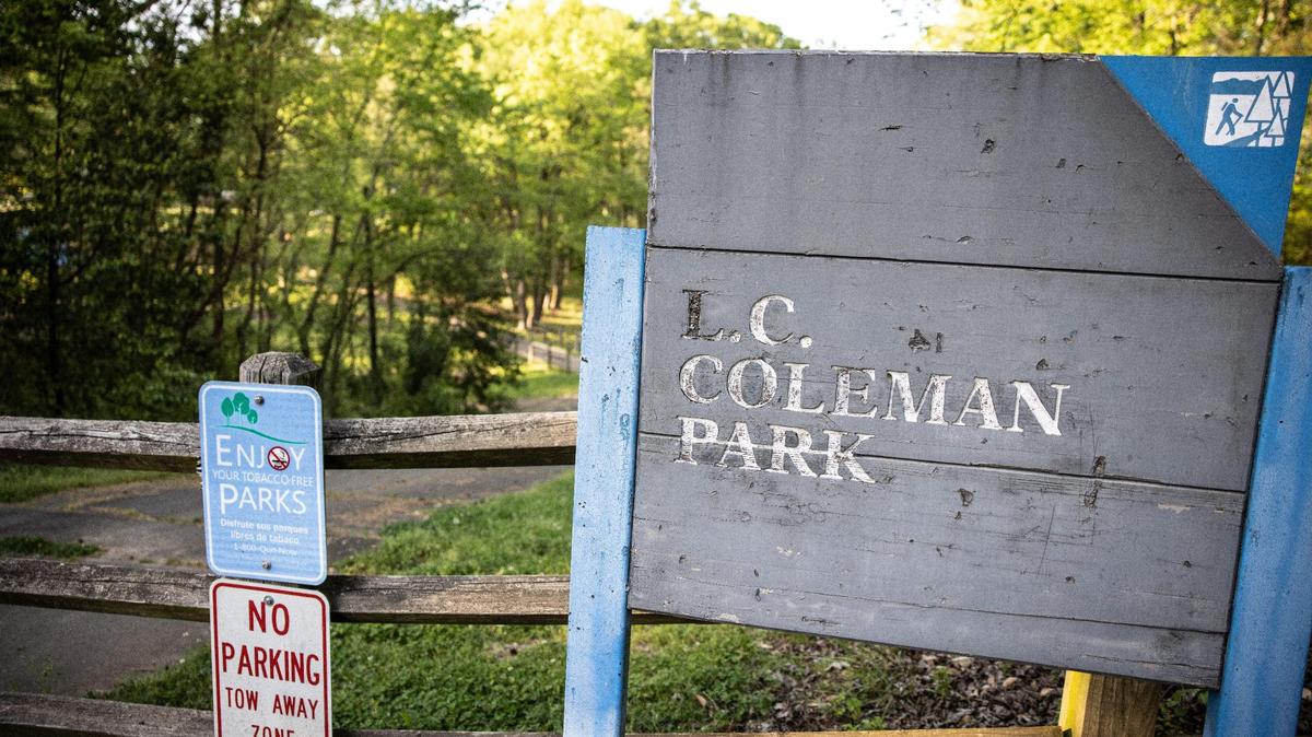 L.C. Coleman Park in Charlotte, N.C., on Friday, April 16, 2021.