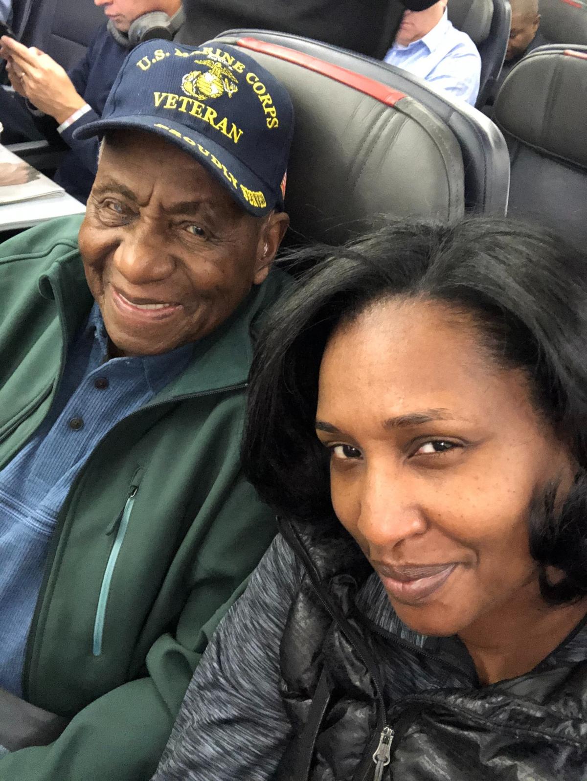 CPL Darling Quashie, of Charlotte, served as a U.S. Marine and was one of the original Montford Point Marines.