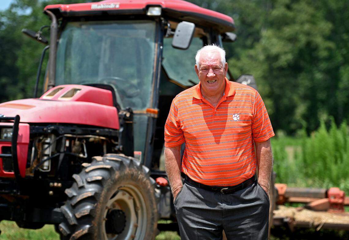 Former Clemson Tigers head football coach Danny Ford on Friday, July 22, 2022. Ford led the Tigers to a 12-0 season in 1981. Ford won ACC Coach of the Year in 1981 and was inducted into the College Football Hall of Fame in 2017.