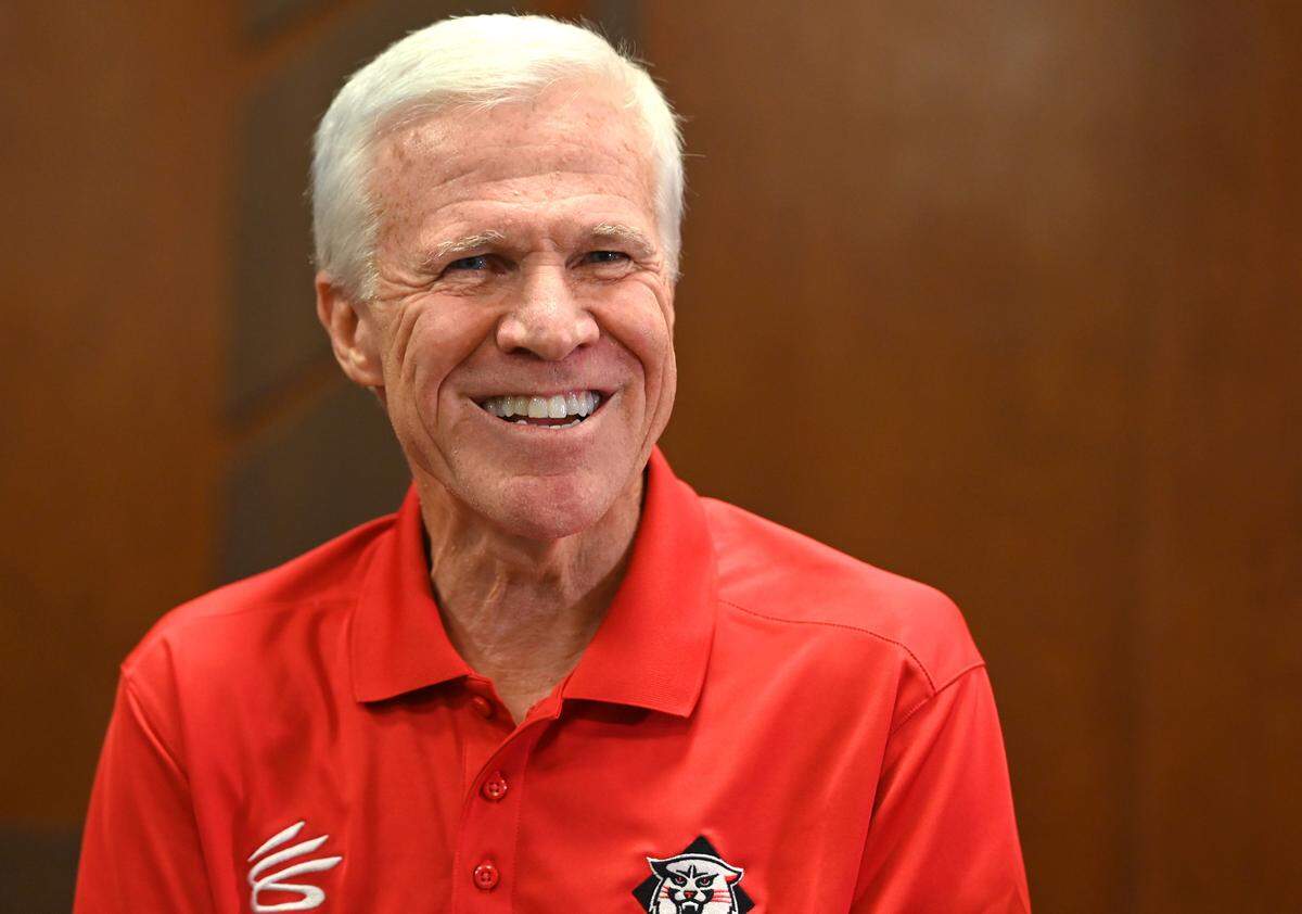 Davidson College head basketball coach Bob McKillop said he won’t keep his office at the school. “Matt is taking it over,” McKillop said of his son. “Unfortunately, there’s still a lot of my stuff in there. In 33 years, I’ve never moved before. So where do I put it?”
