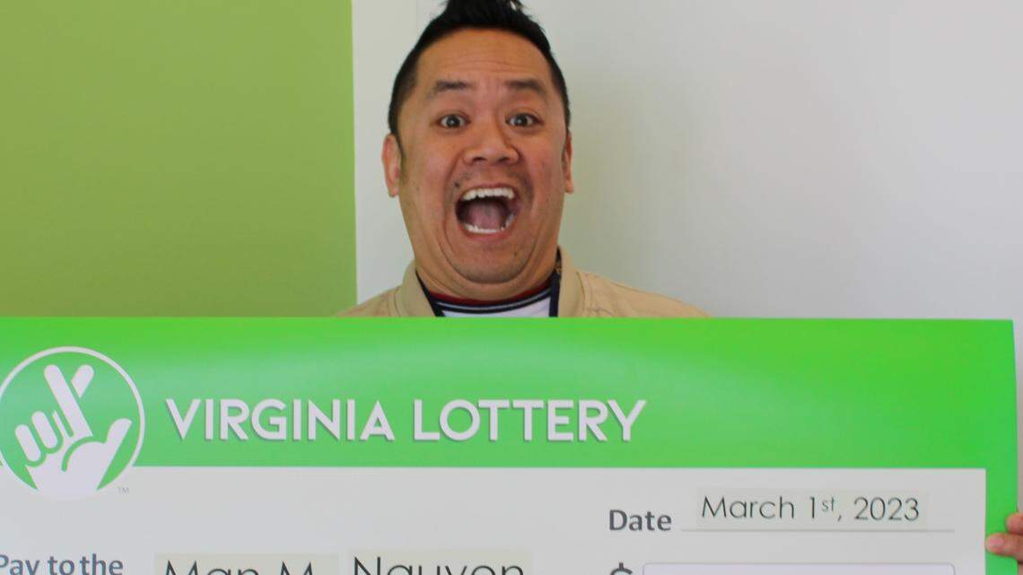 The man’s split-second decision to play online paid off.