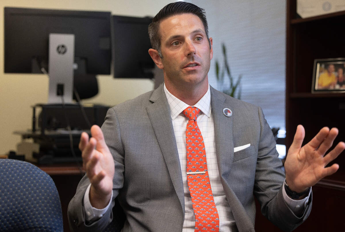Paul M. Sherwin, Director of Private Protective Services, part of the North Carolina Department of Public Safety, photographed at his office on Friday, July 5, 2024 in Raleigh, N.C. The Private Protective Services Board oversees the licensing, education and training of those working in the private security business in North Carolina.