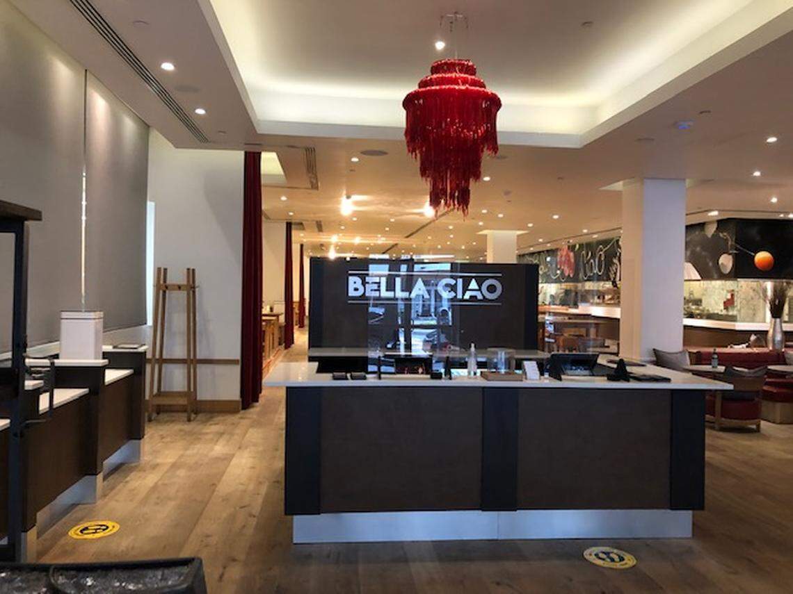 The Bella Ciao will live in the former Vapiano location, serving favorite menu items, plus some new additions.