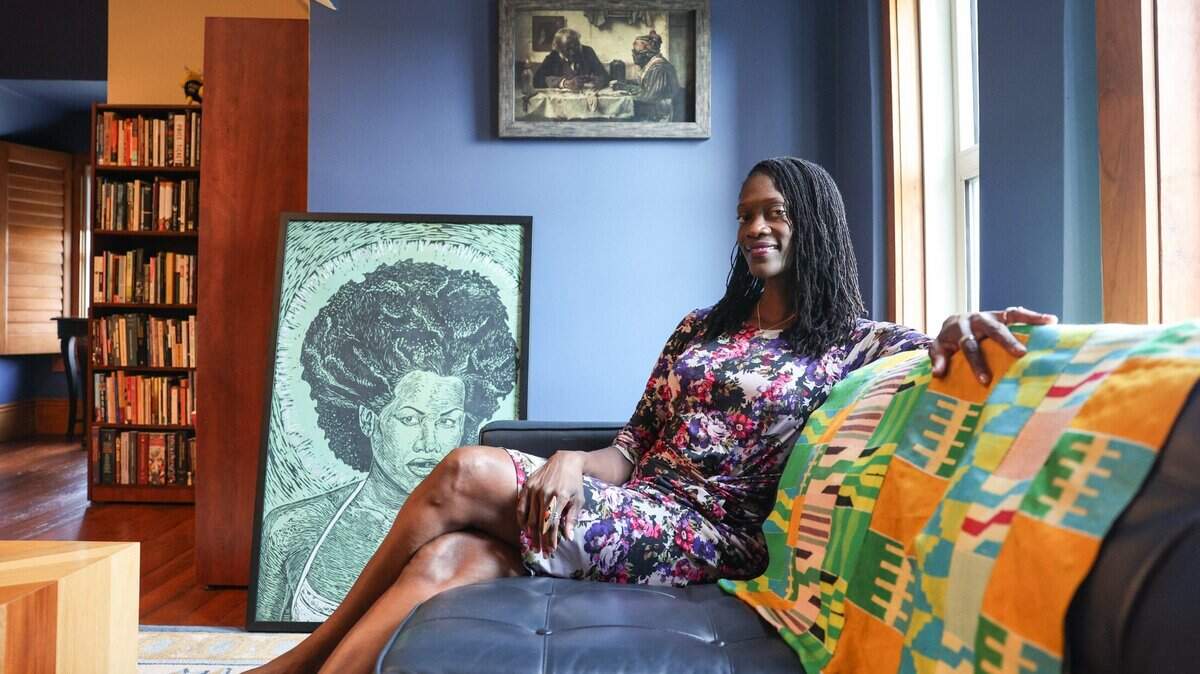 Valerie Kinloch, the president of Johnson C. Smith University, is entering her second year leading her alma mater and is pushing the school into what she calls its “new era of excellence.” She’s pictured here in her office in Charlotte on Tuesday, June 18, 2024.