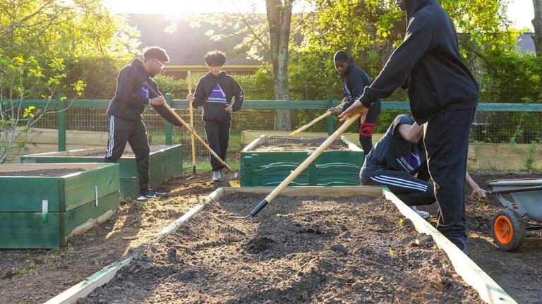 The Males Place mentorship program works to grow more than a garden: ‘We’re growing men’
