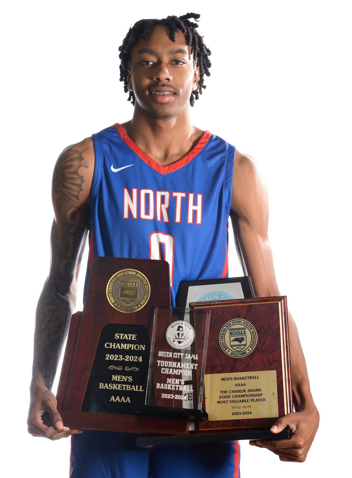North Meck’s Isaiah Evans in 2024.