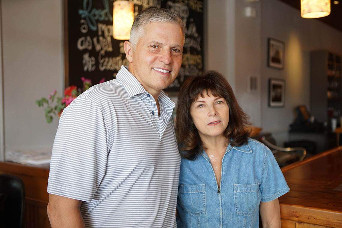 Frank Scibelli and Fran Scibelli.