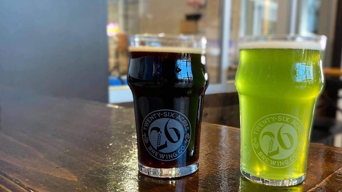 This St. Patrick’s Day, Twenty-Six Acres Brewing Co., in Concord will offer Kilt Lifter, its Irish stout and Four Leprechauns, a Kölsch-style ale turned green that’s usually called Four Left Turns.