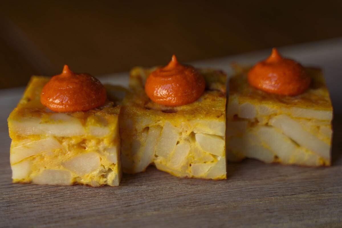 The tortilla Española at Marina’s Tapas.