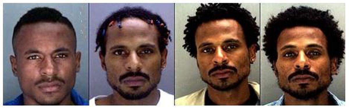 A collection of Sam Bethea’s arrest mugshots from the 1990s.