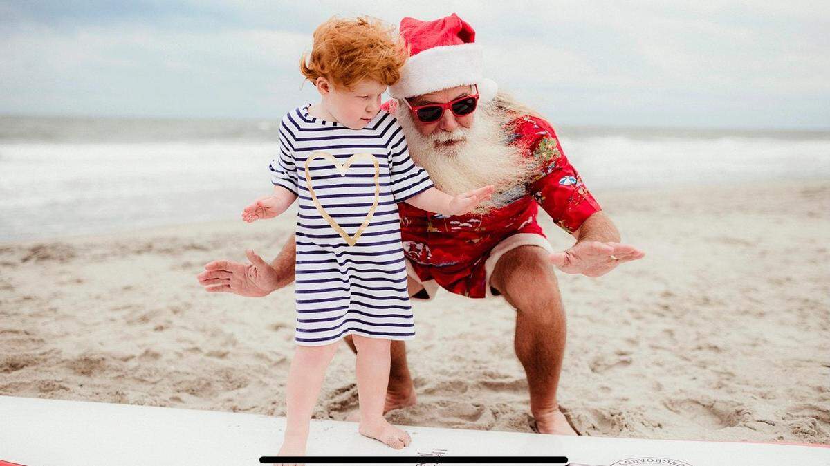 Tim McBride says he became a Santa-for-hire quite by accident.