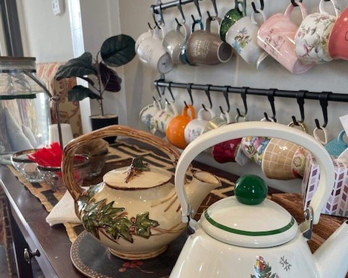 The Pauline Tea Bar Apothecary is an herbal tea lounge with special complimentary pastries.