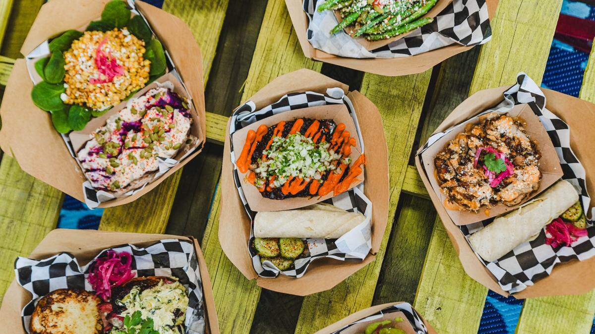 A variety of Union Barbecue’s pop-up menu showcases barbecue with a Latin American influence.