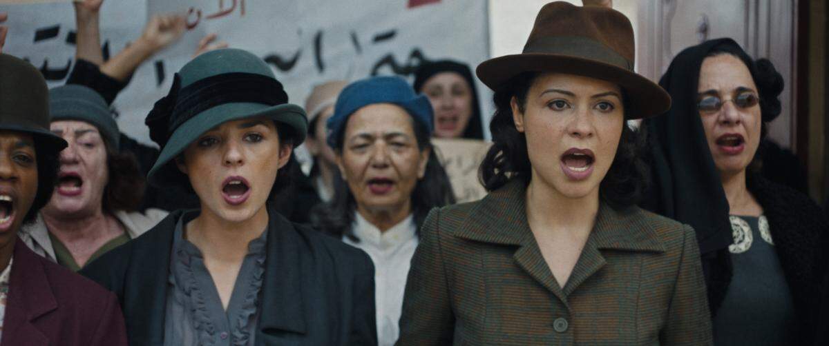 A still from the film ‘Palestine 36’ which opens in the Charlotte area on Friday.
