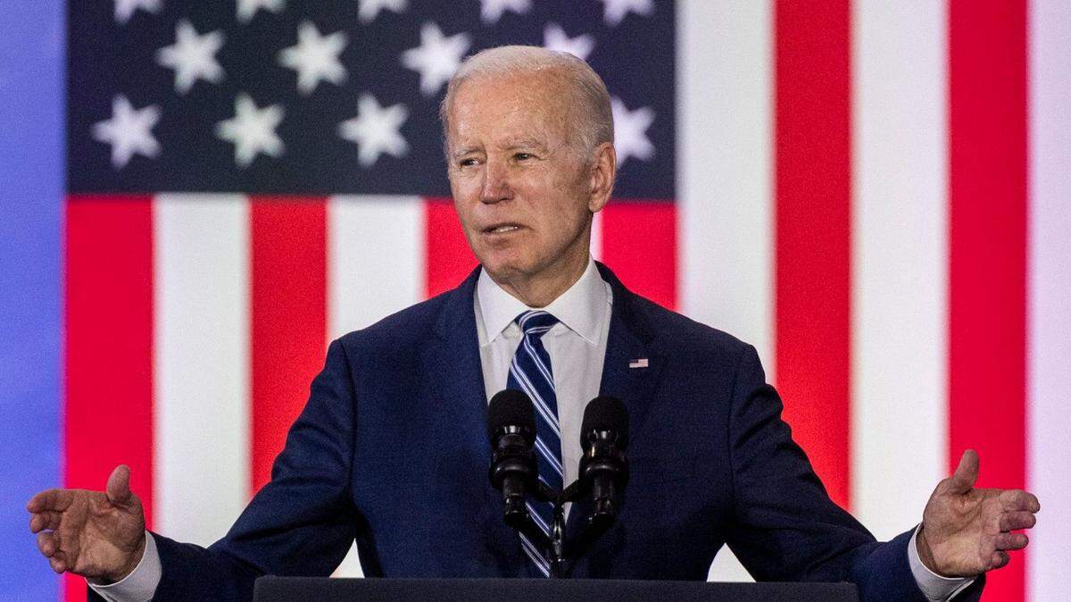 President Joe Biden speaks about the economy during a visit to North Carolina A&T State University in Greensboro Thursday, April 14, 2022.
