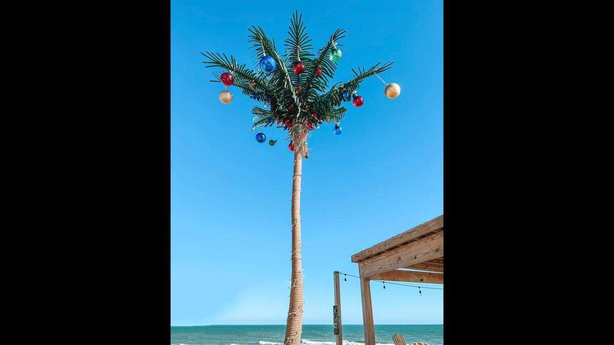 The Christmas Palm Tree at Carolina Beach Pier will stay lighted through Jan. 6, 2023, owner Katherinn Kloss said.
