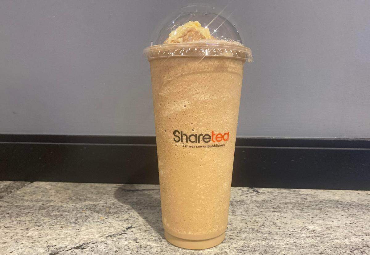 The Hokkaido Coffee with Pearl at Sharetea.