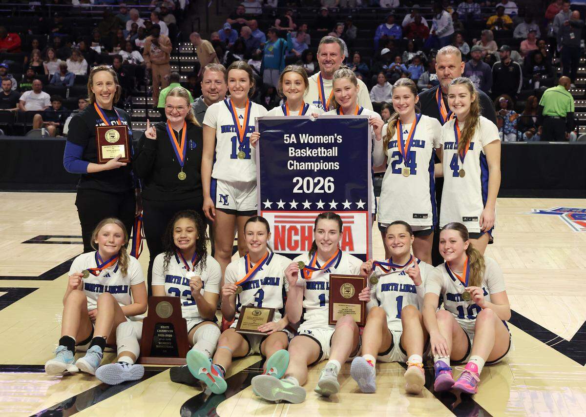 North Lincoln defeated SE Alamance 59-56 to win the NCHSAA 5A girls’ championship game on Saturda at Lawrence Joel Veterans Memorial Coliseum in Winston-Salem.