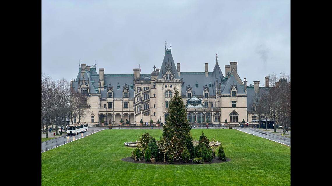 A 250-room home lies on the 8,000 acre Biltmore Estate.