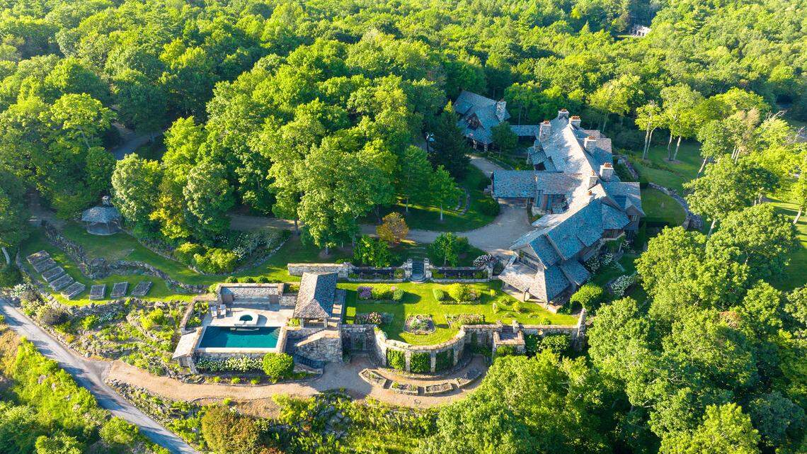 581 Sagee Woods Dr., North Carolina’s most expensive home listing, is on the market for $32,000,000.