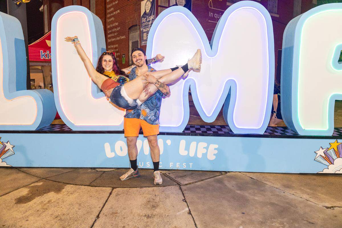 Fans at Lovin’ Life Music Fest.
