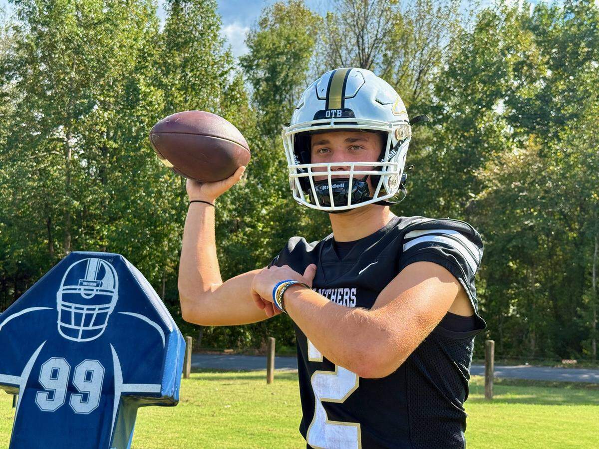 At Providence High School, Panthers’ quarterback Jackson Debe has become a Division I college recruit. Debe and the Panthers host Mooresville Friday.
