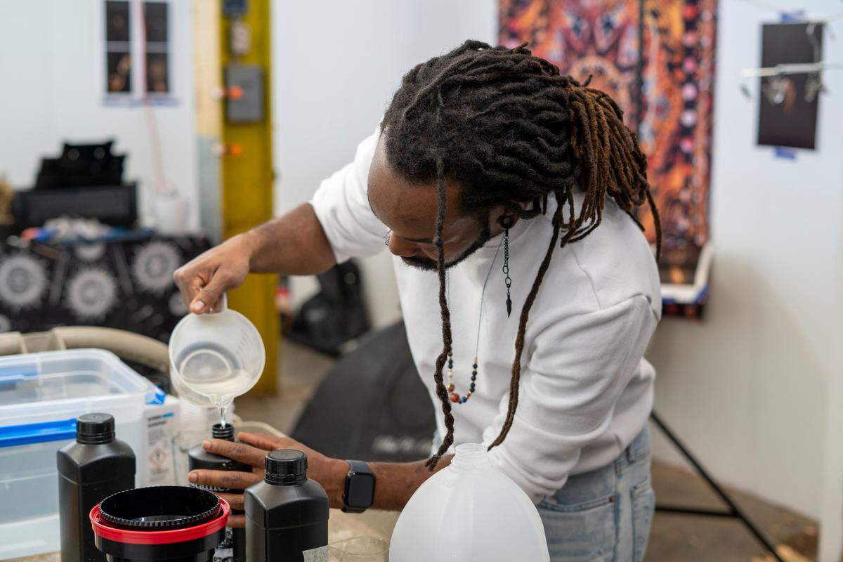 Photographer and software engineer Dana “Bliss” White of Huntersville was a resident at Goodyear Arts in Spring 2022.
