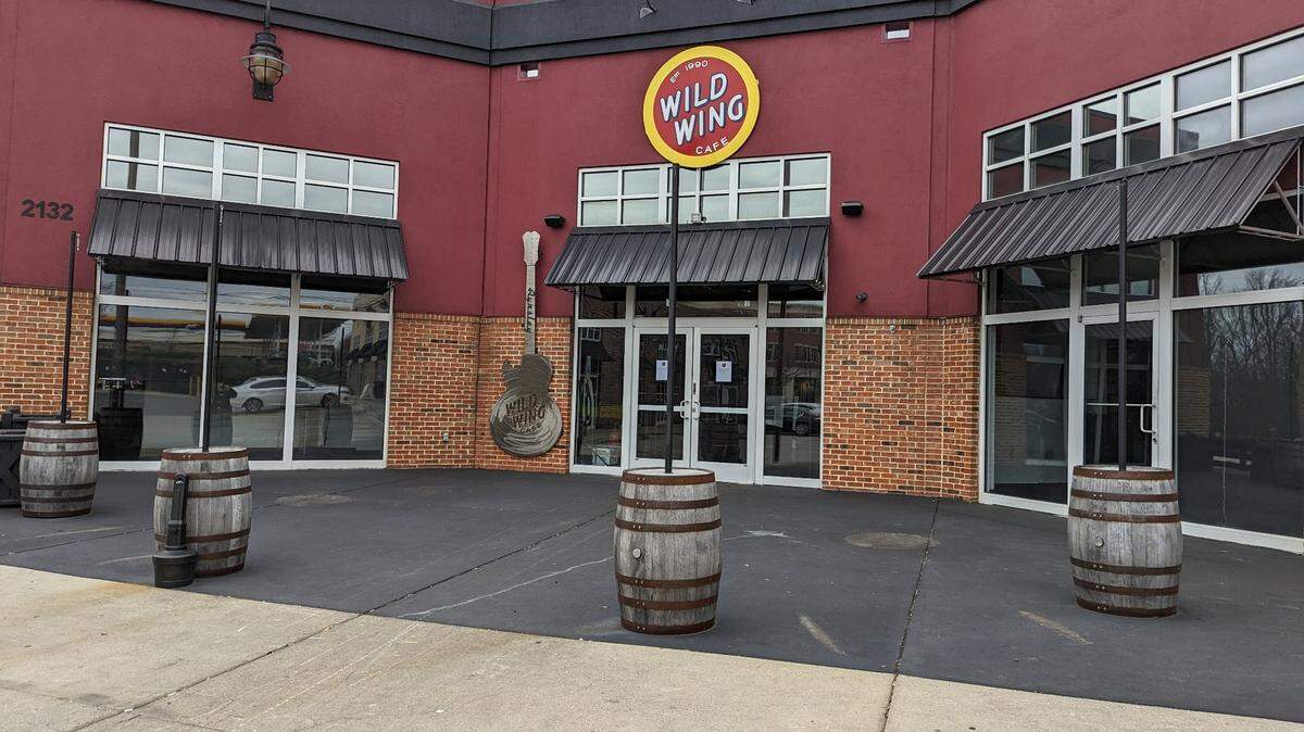 Wild Wing Cafe at 2132 Ayrsley Town Blvd. in Steele Creek has closed.