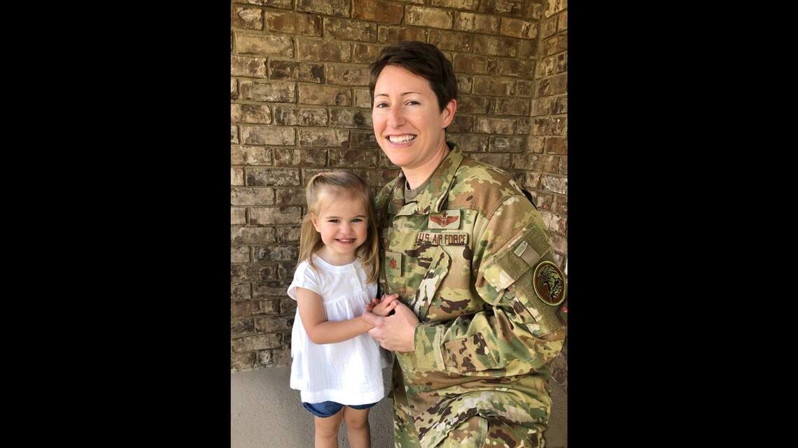 A survivor of ‘Don’t Ask, Don’t Tell’ and cancer, she just became a major — on her porch