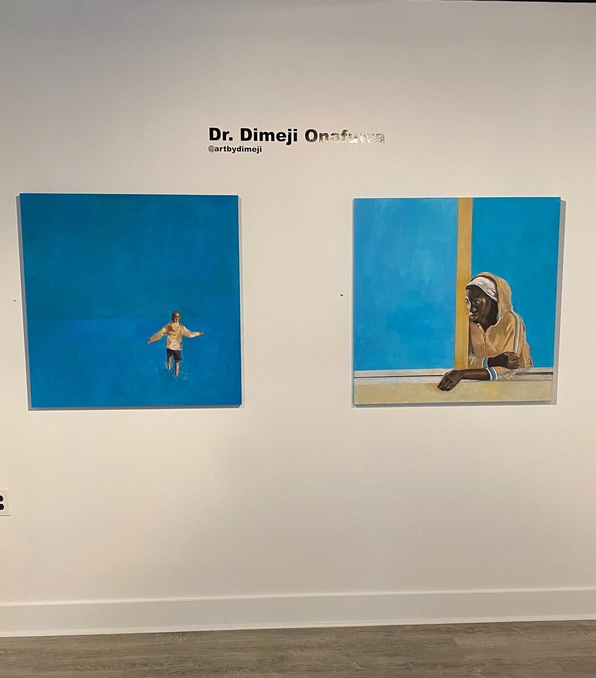 Works by Dimeji Onafuwa, who says his goal is to tell the stories that are untold.