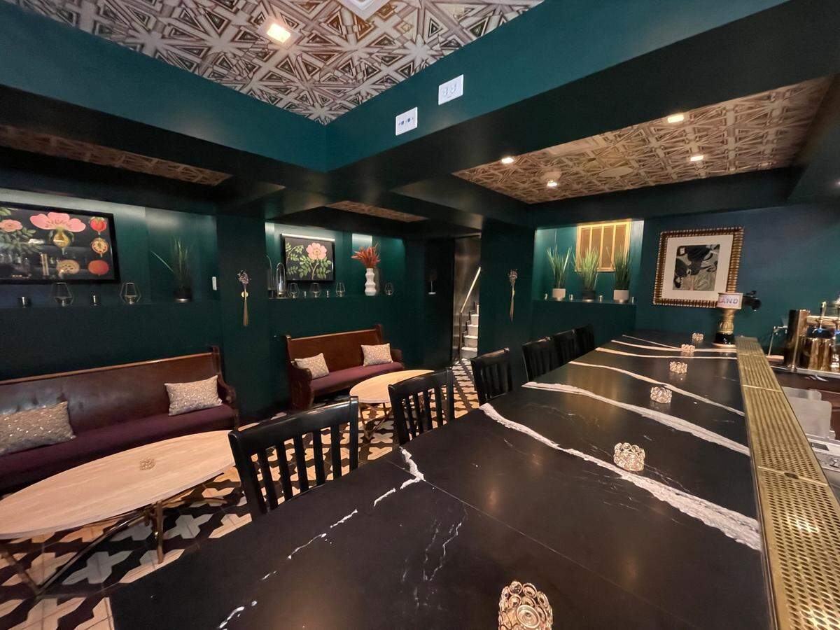 Reservations include a four-course bourbon pairing featuring small bites.