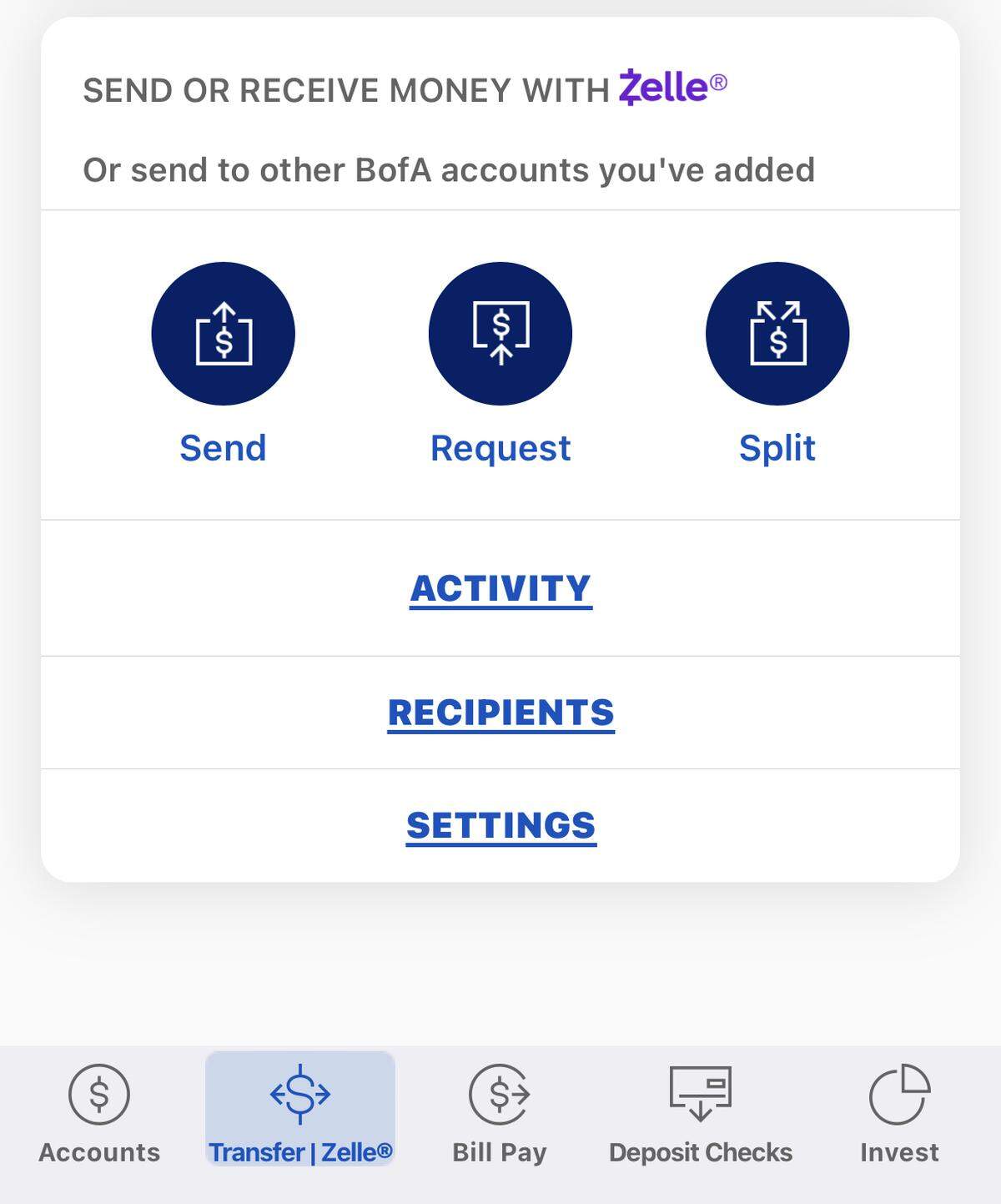 Zelle is a peer-to-peer payment network similar to PayPal or Venmo that lets users send money from their online accounts to people at different banks.