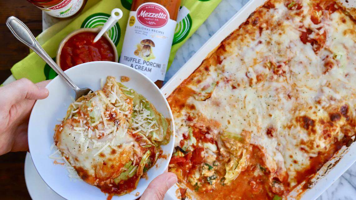 Charlotte food blogger Jess Bentley’s cabbage lasagna.