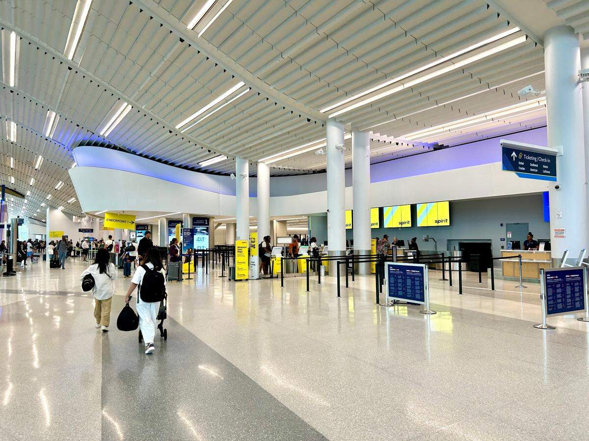 As Tropical Storm Debby makes its way through the Carolinas, Charlotte Douglas International Airport does not seem to have many cancellations or delay on Thursday, Aug. 8, 2024.