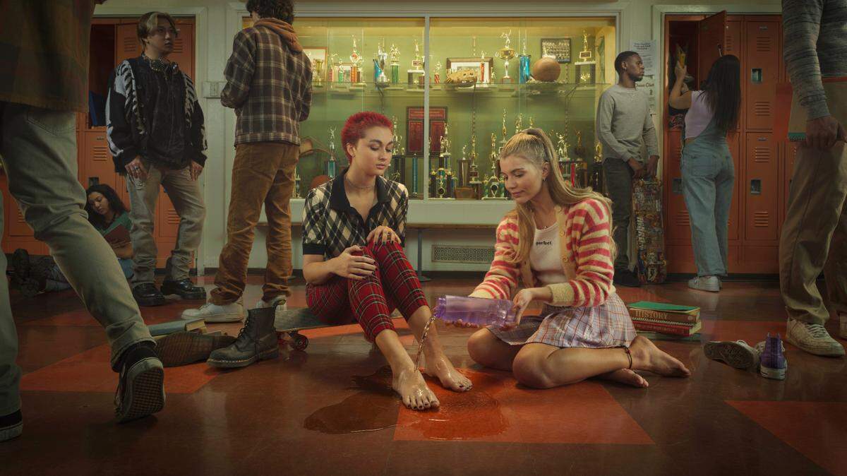 This image provided by He Gets Us LLC shows a scene from “Foot Washing,” the 60-second commercial from “He Gets Us” that debuted at the Super Bowl on Sunday, Feb. 11, 2024. For the second year in a row, a religious Super Bowl ad campaign promised viewers that Jesus “gets us.” Two commercials shown Sunday night centered Jesus’ message to love your neighbors — even across ideological divides.