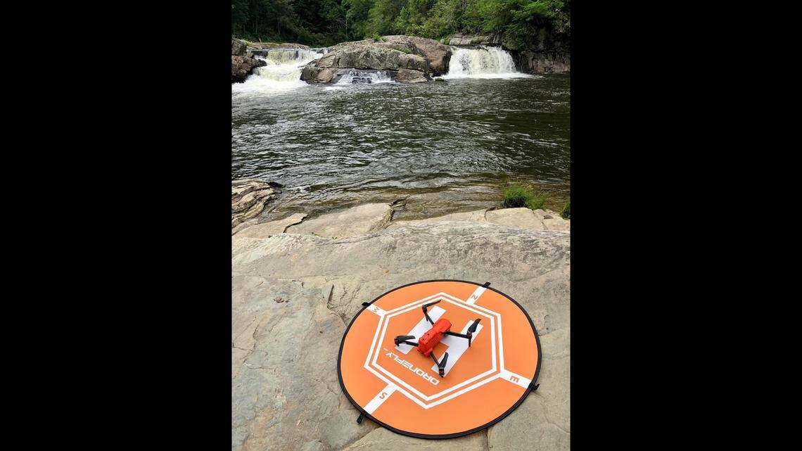 Burke County Search and Rescue looked for Frances Collett Apperson, 67, on Tuesday, May 31. The squad and other agencies used a drone to search secluded areas along the Linville Falls