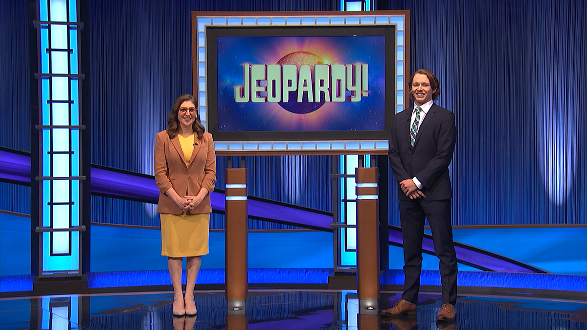 Jake Marvin of Charlotte recently competed on an episode of “Jeopardy!” hosted by Mayim Bialik.