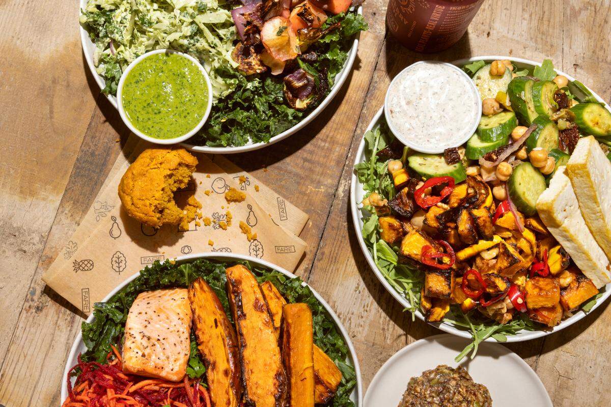 FARE focuses on bowls you can customize, seasonal specials and all-day breakfast selections.