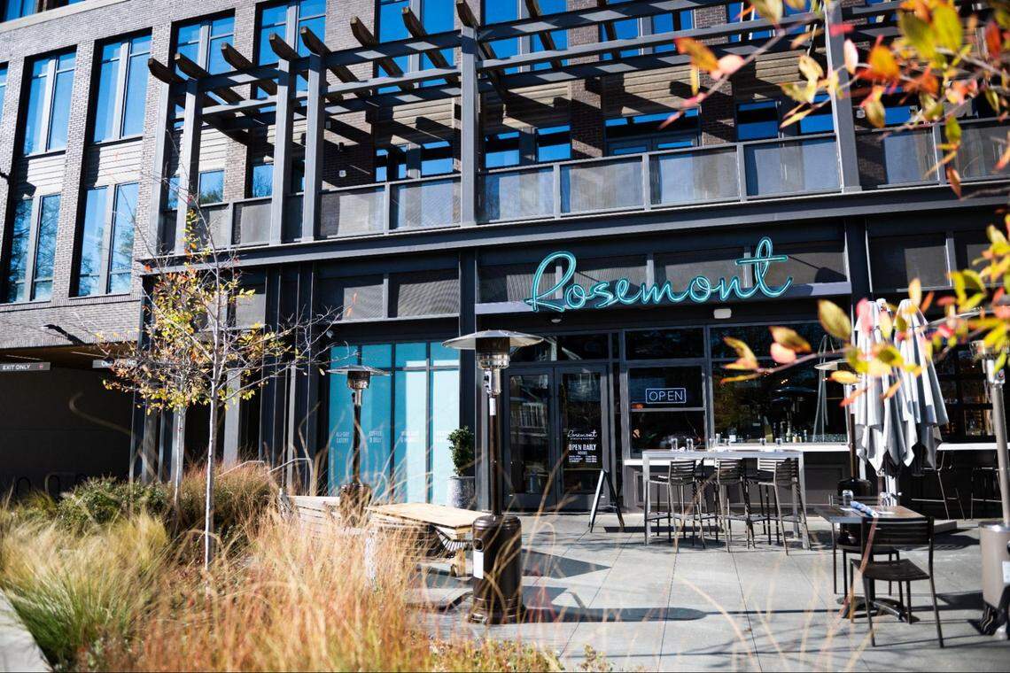 Rosemont Market in Elizabeth is a nice spot to sit outside.